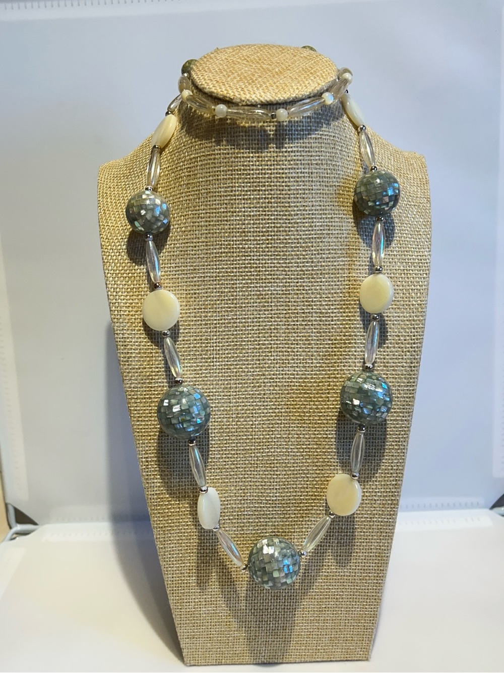 Beautiful Abalone Bead Necklace